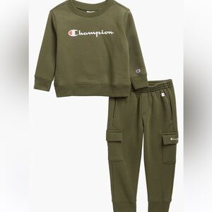 Champion Kids' Green Cargo Joggers